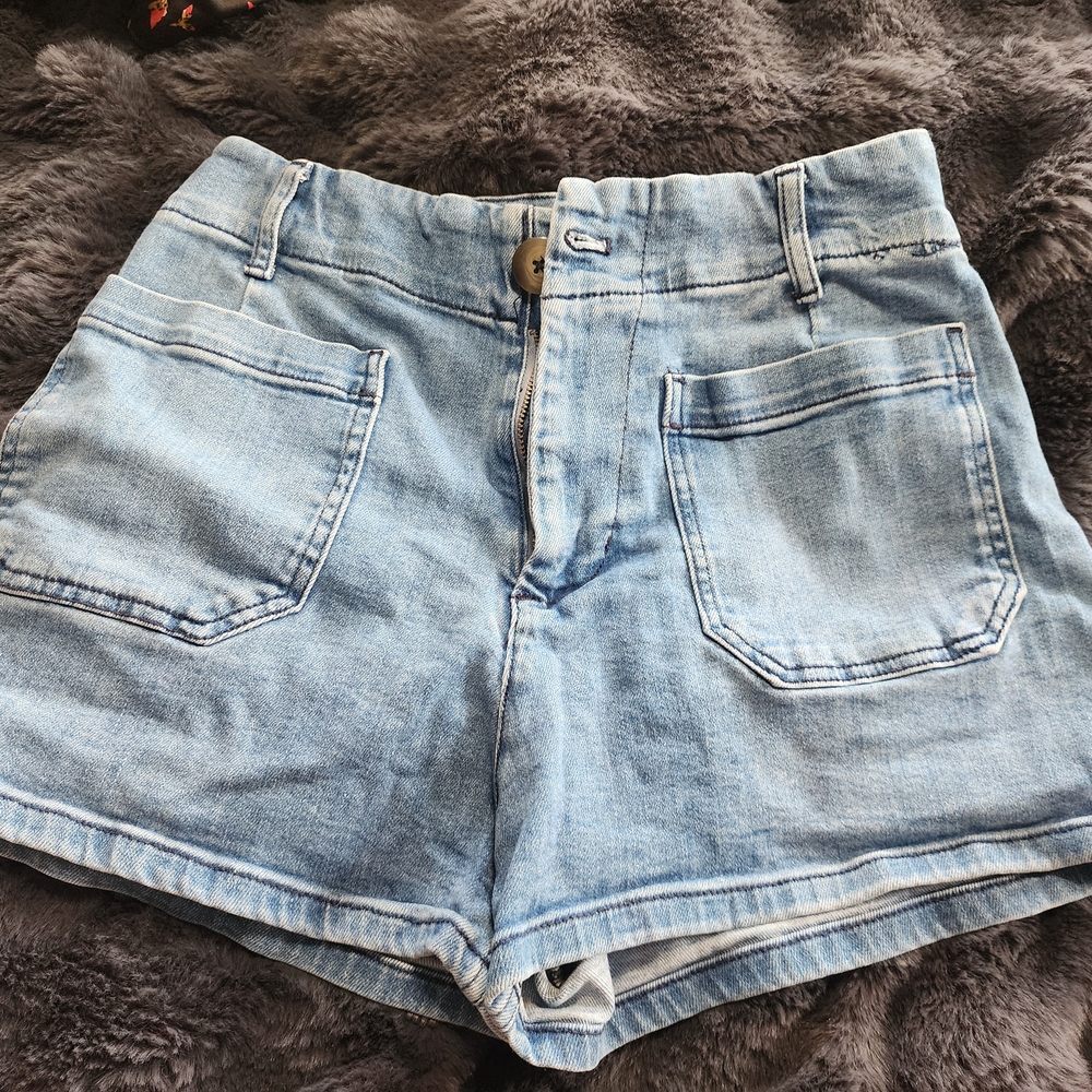 Denim Blue Women's Shorts Maeve By Anthropologie Collette Shorts